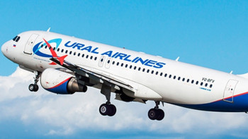 Фотография к новости: Состоялся первый рейс Алматы-Москва  "Уральских Авиалиний"