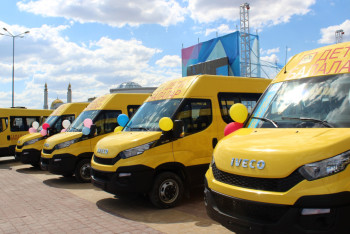 Фотография к новости: Актюбинский автопарк пополнился на 70 экологичных автобусов отечественного производства