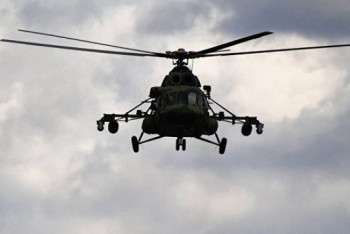 Фотография к новости: Озвучены предварительные версии крушения военного вертолета под Кызылордой 