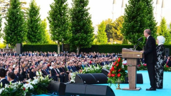 Фотография к новости: Сагинтаев принял участие в церемонии инаугурации президента Турции