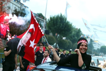 Фотография к новости: Эрдоган обсудил с Назарбаевым итоги выборов в Турции