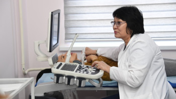 Фотография к новости: Новую поликлинику и детский сад построили в Алматы