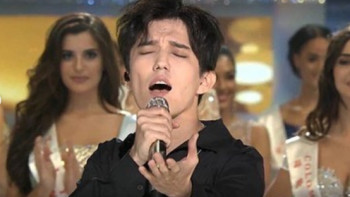 Фотография к новости: Димаш с триумфом выступил на "Мисс мира-2018"