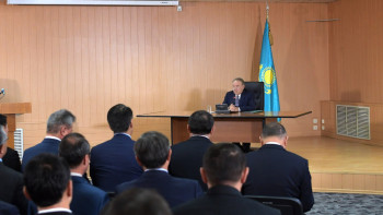 Фотография к новости: Назарбаев обозначил приоритеты работы Службы внешней разведки РК