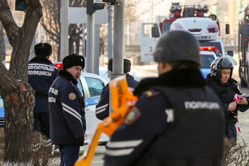 Фотография к новости: Подозрительную сумку обнаружили возле Дома министерств в Астане