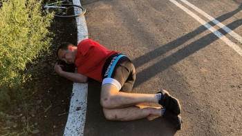 Фотография к новости: Без документов и прав: водитель сбил велосипедиста на велодорожке в Астане