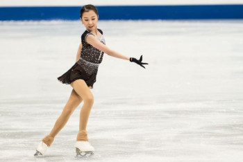 Фотография к новости: Элизабет Турсынбаева третья после короткой программы на ЧМ в Японии