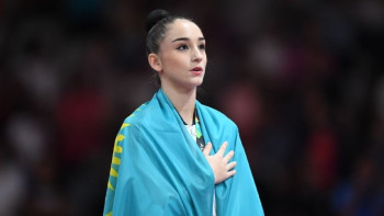 Фотография к новости: Гимнастка Алина Адилханова принесла Казахстану восьмое золото Азиады-2018