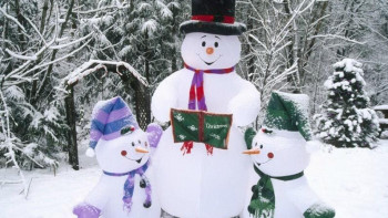 Фотография к новости: 100 тысяч тенге обещают жителям Астаны за самого креативного снеговика