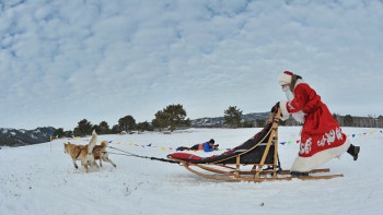 Фотография к новости: Резиденция Деда Мороза появилась в Баянауле 