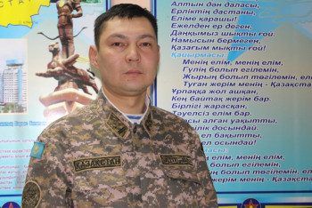 Фотография к новости: Пистолет, граната и нож не помогли преступнику одолеть десантника в Алматы