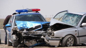 Фотография к новости: Мужчина протаранил полицейскую машину, прибывшую на место ДТП