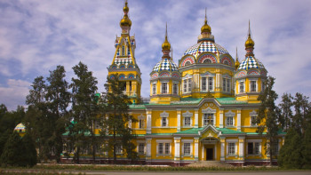 Фотография к новости: Необычной конструкцией удивил реставраторов вековой храм в Алматы 