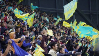 Фотография к новости: Рекордное количество болельщиков собрал домашний матч "Астаны" 