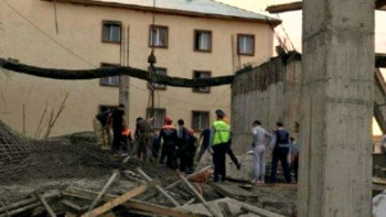 Фотография к новости: Пострадавшие при обрушении дома строители работали без договора – ДВД Астаны