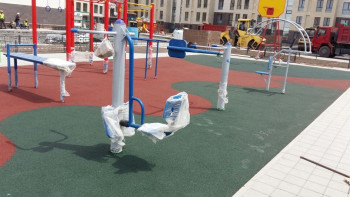 Фотография к новости: Спортивные площадки по соцпрограмме "Менің Елім" построят в Акмолинской области 