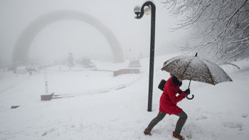 Фотография к новости: Штормовое предупреждение объявлено в трёх регионах Казахстана 