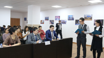 Фотография к новости: Акмолинские студенты сыграли в антикоррупционный брейн-ринг