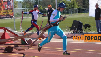 Фотография к новости: Пожарный из Казахстана стал чемпионом мира