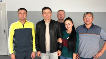 Фотография к новости: Головкин приехал в Караганду