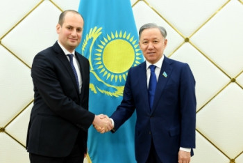 Фотография к новости: Внешнюю политику Казахстана мы очень уважаем – вице-премьер Грузии