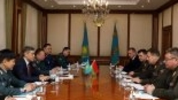 Фотография к новости: Казахстан и Беларусь подписали План военного сотрудничества на 2019 