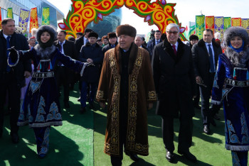 Фотография к новости: Назарбаев и Токаев поздравили казахстанцев с праздником Наурыз