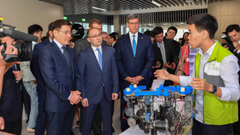 Фотография к новости: В Астане наградили победителей международного конкурса инновационных проектов