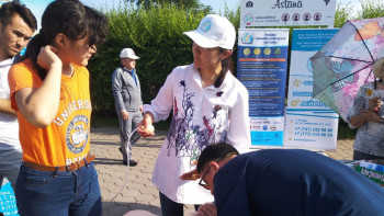 Фотография к новости: Марафон здоровых привычек стартовал в Астане 