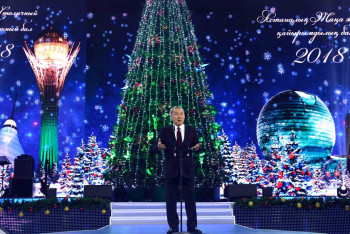 Фотография к новости: Назарбаев рассказал, где встретит Новый год