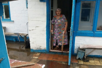 Фотография к новости: Жильцы подтопленных дворов Павлодара написали письмо Президенту