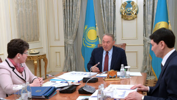 Фотография к новости: Назарбаев поручил Счетному комитету обеспечить контроль за реализацией соцпрограмм 