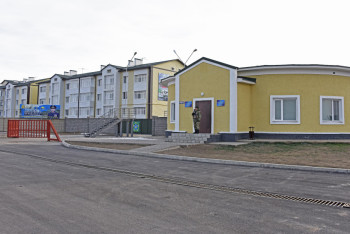 Фотография к новости: Военный городок для пограничников построили в Кордае 