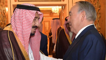 Фотография к новости: Президент РК и Король Саудовской Аравии провели телефонный разговор