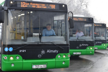 Фотография к новости: Новые автобусы будут ездить до Медеу в Алматы