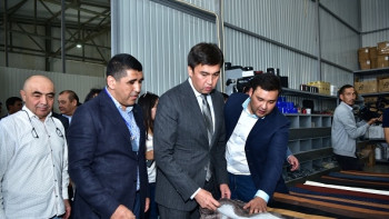 Фотография к новости: Фабрику по производству кожаной обуви открыли в Шымкенте