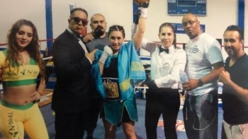 Фотография к новости: "GGG среди женщин" нокаутировала соперницу в Мексике