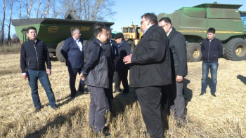 Фотография к новости: В Акмолинской области собрано 86% зерна