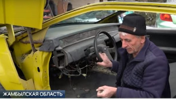 Фотография к новости: Казахстанский умелец создал копию Lamborghini