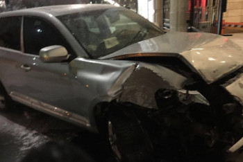 Фотография к новости: В КПП "Акорды" врезался сотрудник спецбатальона - ДВД