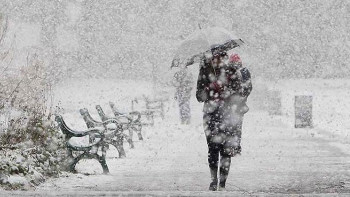 Фотография к новости: Штормовое предупреждение объявлено в четырёх областях Казахстана