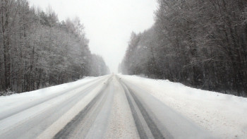 Фотография к новости: Сотрудники по ЧС спасли замерзающих пассажиров на трассе Павлодар - Астана 