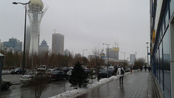 Фотография к новости: Гололёд и метель ожидаются в Казахстане 5 ноября 