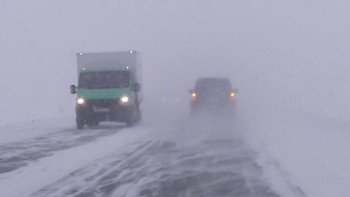 Фотография к новости: В четырех областях Казахстана закрыты дороги из-за непогоды 