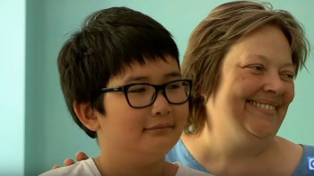 Фотография к новости: Усыновлённый француженкой шымкентский мальчик вернулся на Родину спустя 10 лет