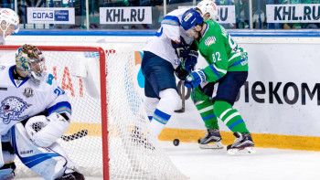 Фотография к новости: "Барыс" обыграл уфимский "Салават Юлаев" в овертайме