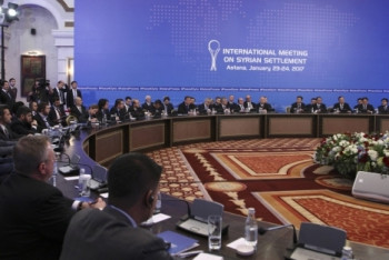 Фотография к новости: Абдрахманов сообщил о дате проведения девятого раунда Астанинского процесса