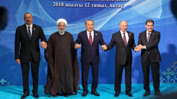 Фотография к новости:  Актауский саммит – подписана Конвенция о правовом статусе Каспийского моря