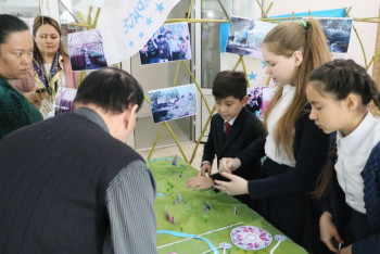 Фотография к новости: Живые юрты рассадить во дворах намерены алматинские школьники  