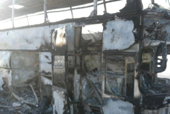 Фотография к новости: Трое казахстанцев выжили в страшном ДТП в Актюбинской области